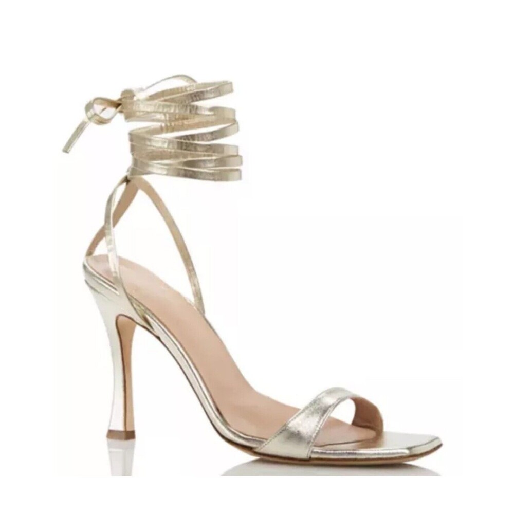 Brother Vellies Lijadu Sandal in Gold Size 7